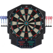 Elektronische Dartscheibe mit Netzteil und 4 Zählern, 49 cm, ENERO PRO
