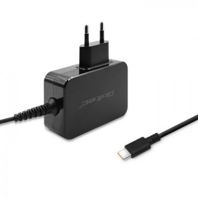 3. QOLTEC Wandladegerät 65 W | 5–20 V | 3–3,25 A | USB Typ C | PD | Schwarz