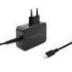 3. QOLTEC Wandladegerät 65 W | 5–20 V | 3–3,25 A | USB Typ C | PD | Schwarz