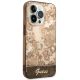 4. Guess GUHCP14XHGPLHC iPhone 14 Pro Max 6,7" ockerfarbene Hardcase-Porzellankollektion