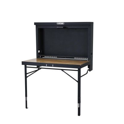 17. Wandmontierte Klappwerkbank 80421
