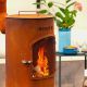17. Bongiano SP rostiger Gartenkamin 3001R