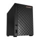 3. NAS Asustor AS1102TL; Tower; 2x (3,5" SATA HDD); Realtek RTD1619B; 1 GB DDR4, 1x 1GbE, 1x USB 3.2, 1x USB 2.0