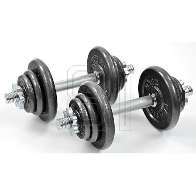 2. Profit DK4135 cast iron dumbbells