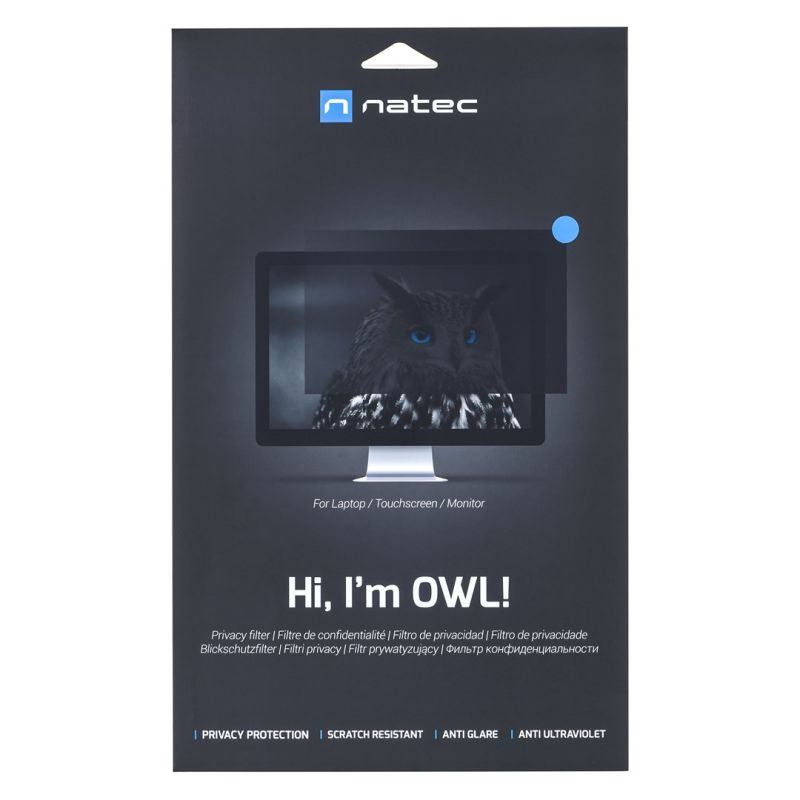NATEC OWL PRIVATISIERUNGSFILTER 17,3" 16:9