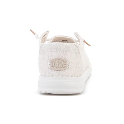 5. HEYDUDE WENDY STRETCH JERSEY OATMEAL 45434-272