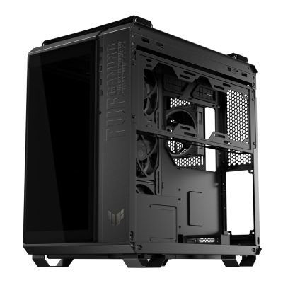 20. Asus TUF GAMING GT502 HORIZON TG ARGB SCHWARZES Gehäuse