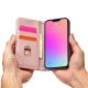 8. Magnetkarten-Etui für Samsung Galaxy S23+ Flip-Cover Geldbörsenständer pink