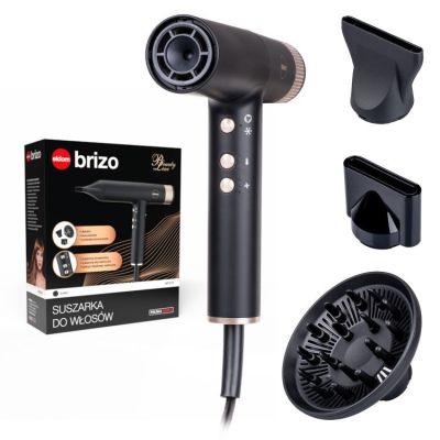 13. ELDOM HAARTROCKNER HT270 BRIZO 2000W SUPER-LEISE TECHNOLOGIE 3 LUFTSTÄRKEN, IONISIERUNGS-AUTOREINIGUNGSFUNKTION;