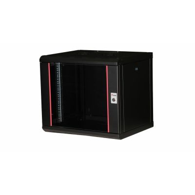 Equip EPM-09-6045-B-CBAA 9U Rack-Wandschrank Schwarz