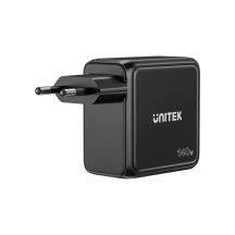 UNITEK GAN Ladegerät mit Display 140W 3xUSB-C
