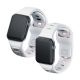 13. 3mk Silikon- Watch für Apple Watch 42 / 44 / 45 / 49 mm – Weiß