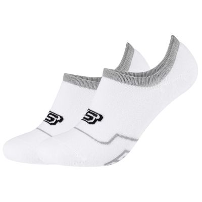 Skechers 2PPK Cushioned Footy Socken SK44011-1000 Weiß 43-46