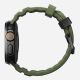 8. Nomad Rocky Point Armband, schwarzes Leder, Titan