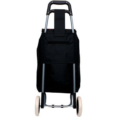 10. Einkaufswagen mit Gestell, 31 l, schwarz