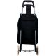 10. Einkaufswagen mit Gestell, 31 l, schwarz