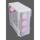 Nanoxia DS-9ARGB-W Midi-Tower-Computersicherheit & Halterungen Weiß