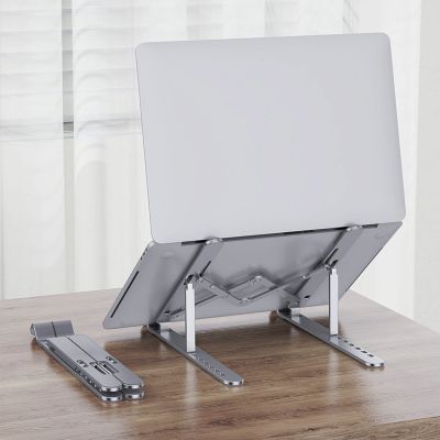5. Orico PFB-A21 11-17" verstellbarer, faltbarer Laptopständer - Silber