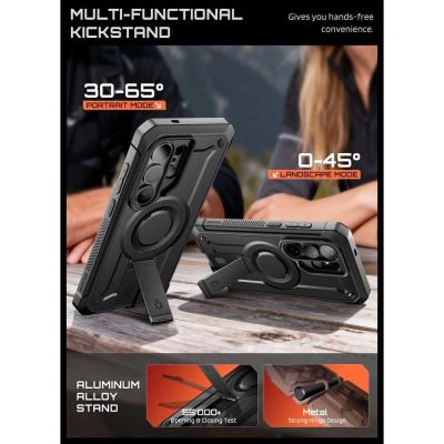 6. Supcase Unicorn Beetle Pro Mag MagSafe 2er-Set Hülle für Samsung Galaxy S26 Ultra – Schwarz
