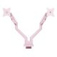 3. Arozzi AZ-ALZARE-NEO-DUO-PNK Monitorhalter/Ständer 81,3 cm (32 Zoll) Schreibtisch Pink