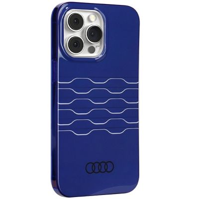 3. Audi IML MagSafe Hülle für iPhone 13 Pro / 13 - blau
