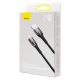 5. Baseus Glimmer Series Kabel USB-A - Lightning 480Mb/s 2.4A 2m schwarz