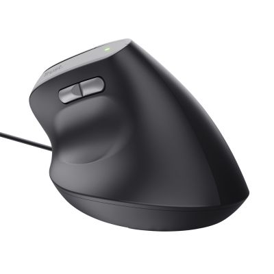 7. TRUST BAYO II ERGONOMISCHE MAUS SCHWARZ (25144)