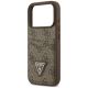 6. Guess 4G nauble Card Triange Hülle für iPhone 18 Pro / 17 Pro – braun