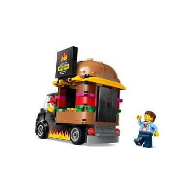 5. LEGO City 60404 Burgerwagen