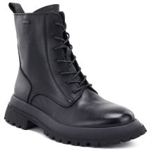 Damen-Ankle-Boots aus Leder, gefüttert, schwarz, Big Star UU274375