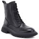 Damen-Ankle-Boots aus Leder, gefüttert, schwarz, Big Star UU274375