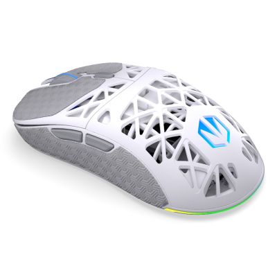 5. ENDORFY LIV Plus Kabellose Gaming-Maus in Onyxweiß, beidhändig bedienbar, Bluetooth, optisch, 26000 DPI