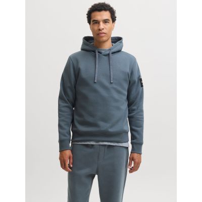 Jack&Jones Herren-Hoodie JJCLEVELAND SWEAT HOOD SN 12298441 TURBULENCE