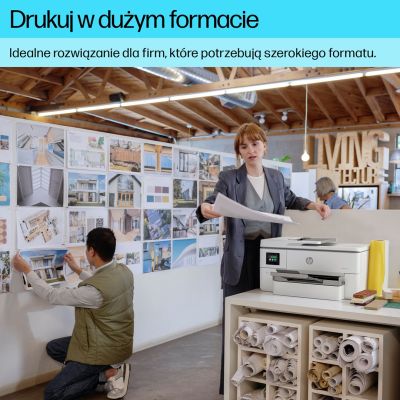 76. HP OfficeJet Pro 9720e Kabelloser Multifunktions-Farbdrucker, Duplexdruck; Kopieren, Scannen