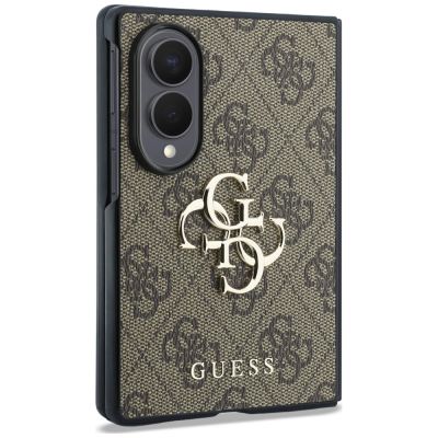 3. Guess Big 4G Logo Hülle für Samsung Galaxy Z Fold 8 - Braun