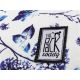 7. THE SOCIETY PACK XCLASSIC RUCKSACK 181CPR702-72 OFF WHITE BLUE BLUMENMUSTER