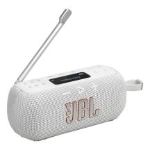 JBL TUNER 3 Lautsprecher (weiß, kabellos, mit FM- und DAB+-Radio)