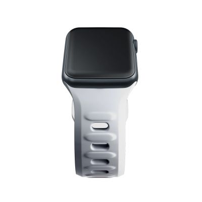 10. 3mk Silikon- Watch für Apple Watch 42 / 44 / 45 / 49 mm – Weiß