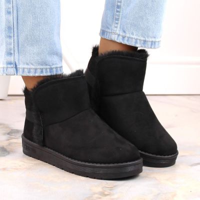 11. Big Star W INT1752 Plateau-Schneestiefel schwarz