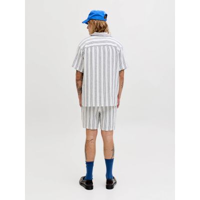 6. Jack&Jones Herrenshorts JPSTJAIDEN COBA STRIPE JOG SHORTS REG SN 12274413 CLOUD DANCER/STRIPES