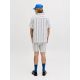 6. Jack&Jones Herrenshorts JPSTJAIDEN COBA STRIPE JOG SHORTS REG SN 12274413 CLOUD DANCER/STRIPES
