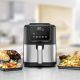 2. Rommelsbacher FRH 1500 Heißluftfritteuse, 5 l, 1500 W, schwarz, Edelstahl