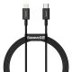 Baseus Superior Series USB-C / Lightning PD 20W 1 m Kabel - Schwarz