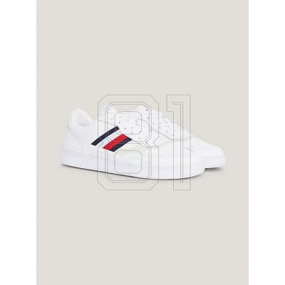 Tommy Hilfiger Court Cupsole Retro Lth Stripes M FM0FM04828YBS Schuhe