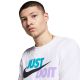 5. Herren-T-Shirt Tee Just Do It Swoosh Weiß AR5006 101