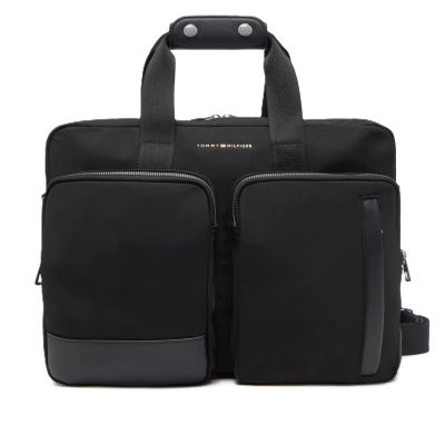 TOMMY HILFIGER BUSINESS NYLON LAPTOPTASCHE