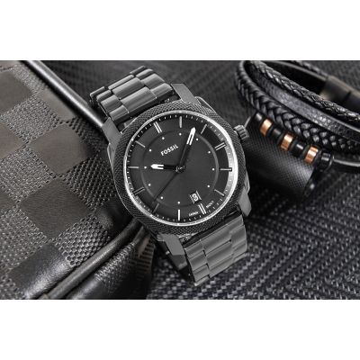 5. FOSSIL Herrenuhr „Machine Iron Grey“ FS4774 + Box