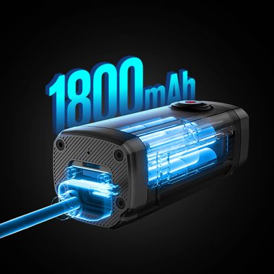 10. AKEEYO 710 Lite Lenker-Actionkamera für Fahrräder und Motorräder – Schwarz
