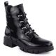 8. Damen-Lackleder-Winterboots im Worker-Stil, schwarz, M.Daszyński MR23123