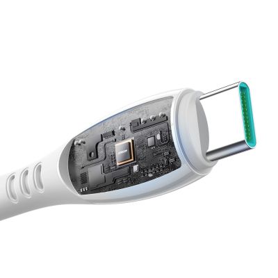 5. Joyroom S-A59 Vibrant Series 3A USB-A- auf USB-C-Kabel, 1,2 m, weiß